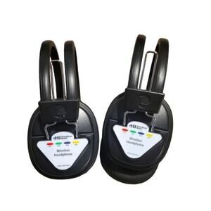 Bundle of 2 Hamilton Buhl W901 multi wireless headphones not tested